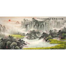 A701 旭日東昇(四尺)
